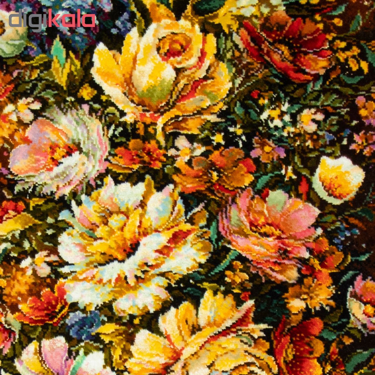  تابلو فرش دستباف سی پرشیا طرح گل در گلدان کد 792067