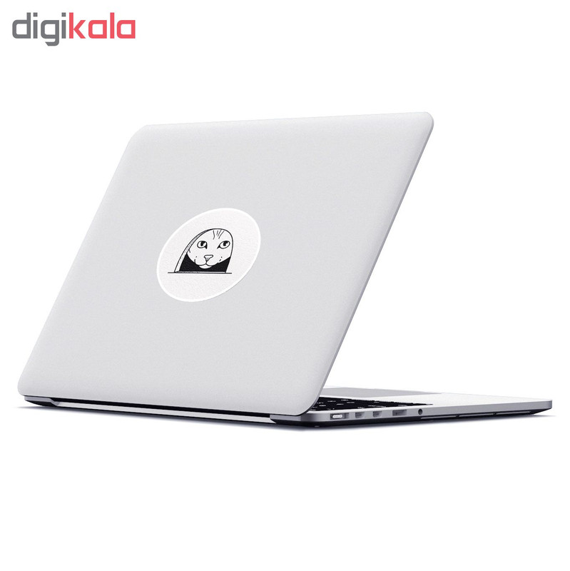 استیکر لپ تاپ ماسا دیزاین طرح گربه مدل STK493