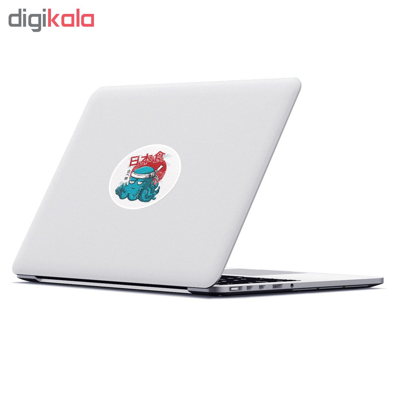 استیکر لپ تاپ ماسا دیزاین طرح هشت پا مدل STK513