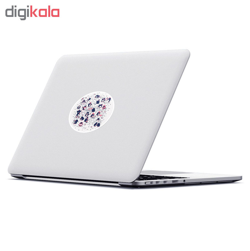 استیکر لپ تاپ ماسا دیزاین طرح Penguin مدل STK520