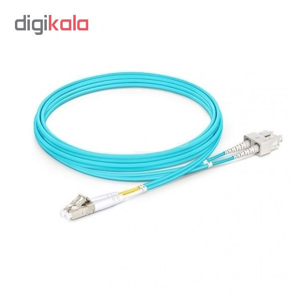 پچ کورد فیبر نوری مدل DX OM3 SC-LC بسته 20 عددی
