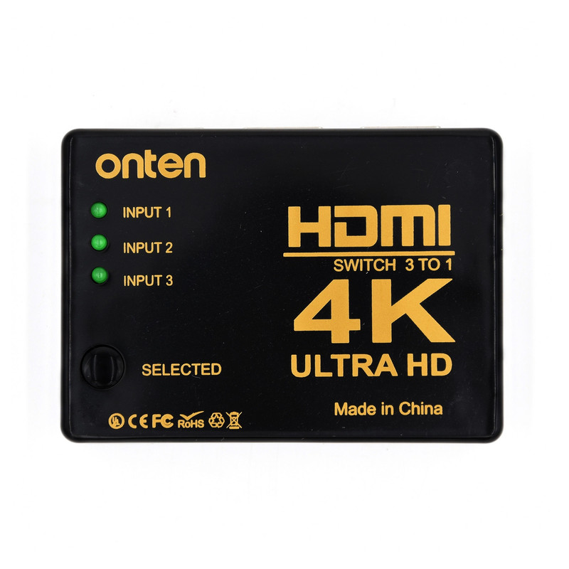 سوئیچ 3 به 1 HDMI اونتن مدل OTN-7593