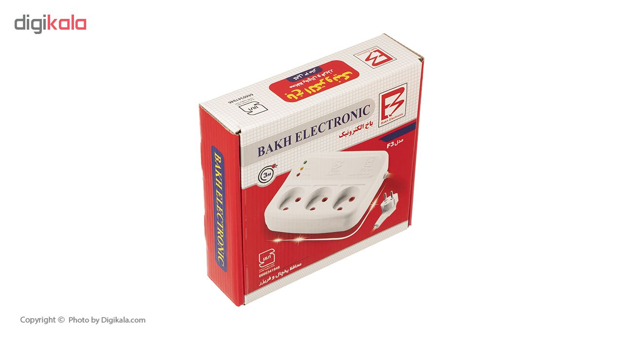 محافظ ولتاژ آنالوگ باخ الکترونیک مدل F3-1 مناسب برای یخچال و فریزر