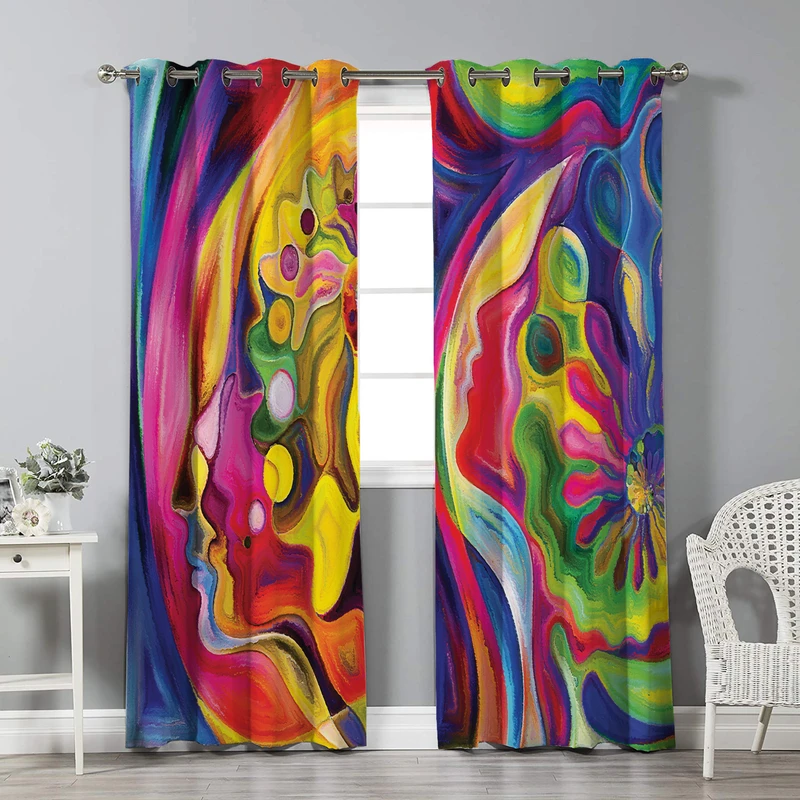 پرده نیروانا مدل pl1643 سایز 280 × 140 سانتی متر