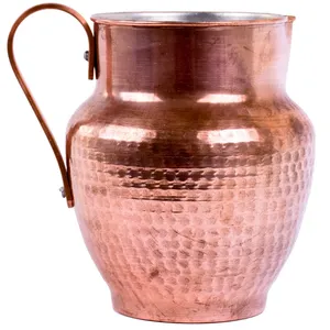 پارچ مسی سنونی طرح چکشی مدل 00 - 07