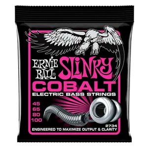 سیم گیتار بیس ارنی بال مدل Cobalt Slinky 2734