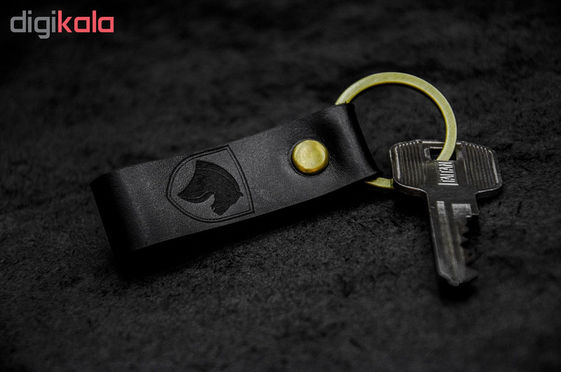 جاسوئیچی خودرو چرمینه اسپرت طرح سمند کد 61003A-B