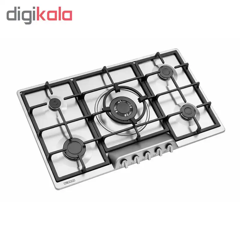 اجاق گاز صفحه ای استیل البرز مدل S-5957i
