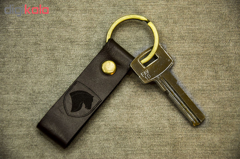 جاسوئیچی خودرو چرمینه اسپرت طرح سمند کد 61003A-B