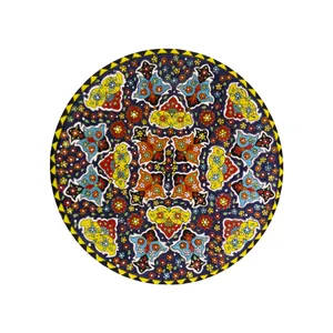 بشقاب میناکاری مدل Plt-c-DB35-30