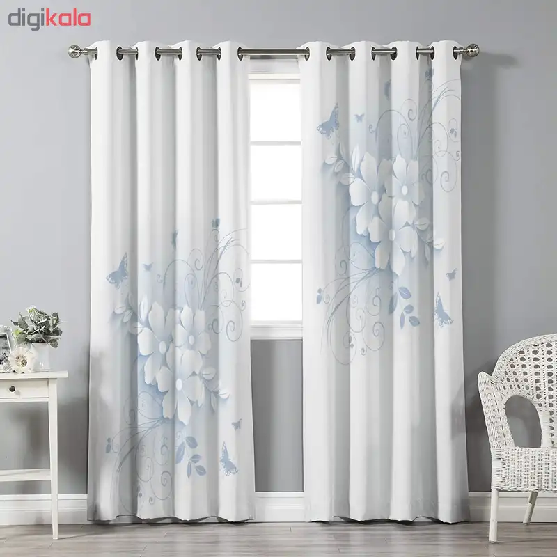 پرده نیروانا مدل pl1632 سایز 280 × 140 سانتی متر