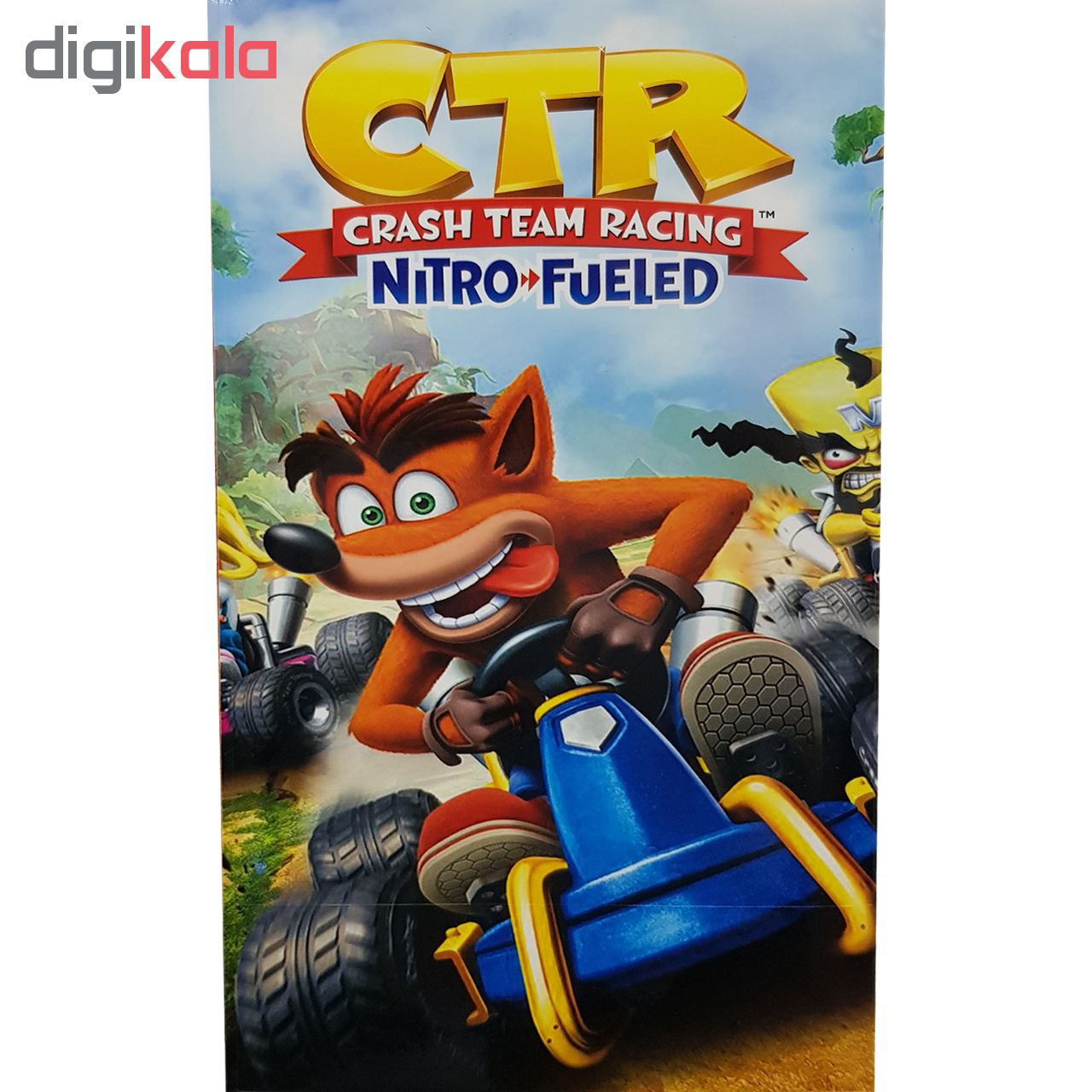 برچسب ایکس باکس وان اس کاکتوس طرح Crash Team Racing Nitro-Fueled