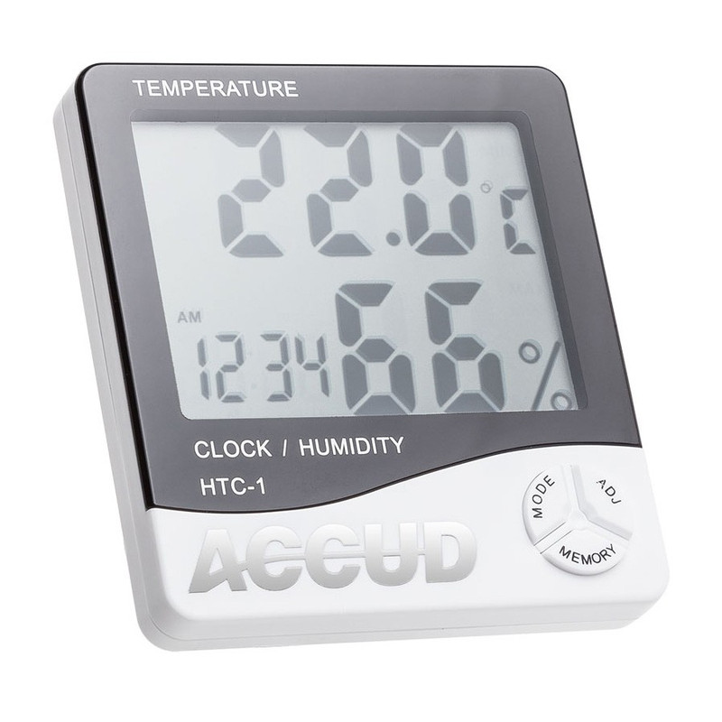 دماسنج و رطوبت سنج آکاد مدل HTC-1 دماسنج و رطوبت سنج آکاد مدل HTC-1