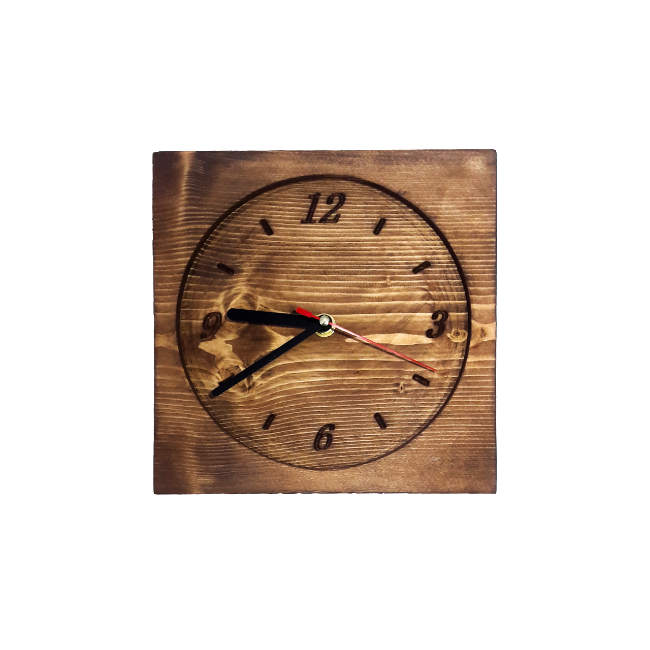 ساعت دیواری چوبی کوارتز مدل A07