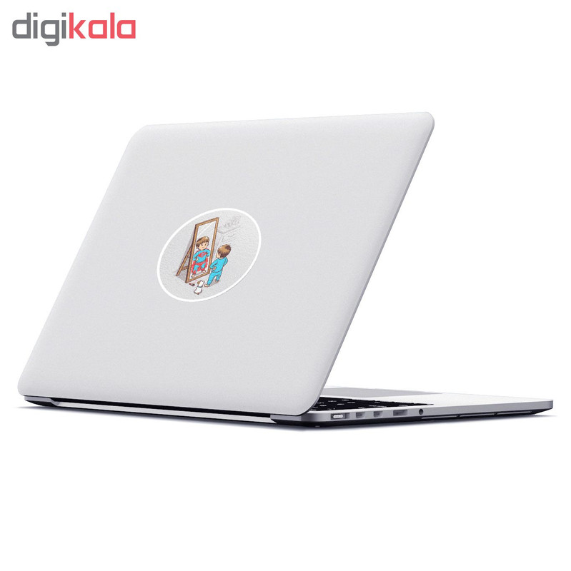 استیکر لپ تاپ ماسا دیزاین طرح superman مدل STK523