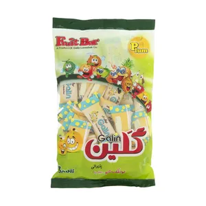 لواشک پذیرایی گلین با طعم آلو و سیب مقدار 300 گرم