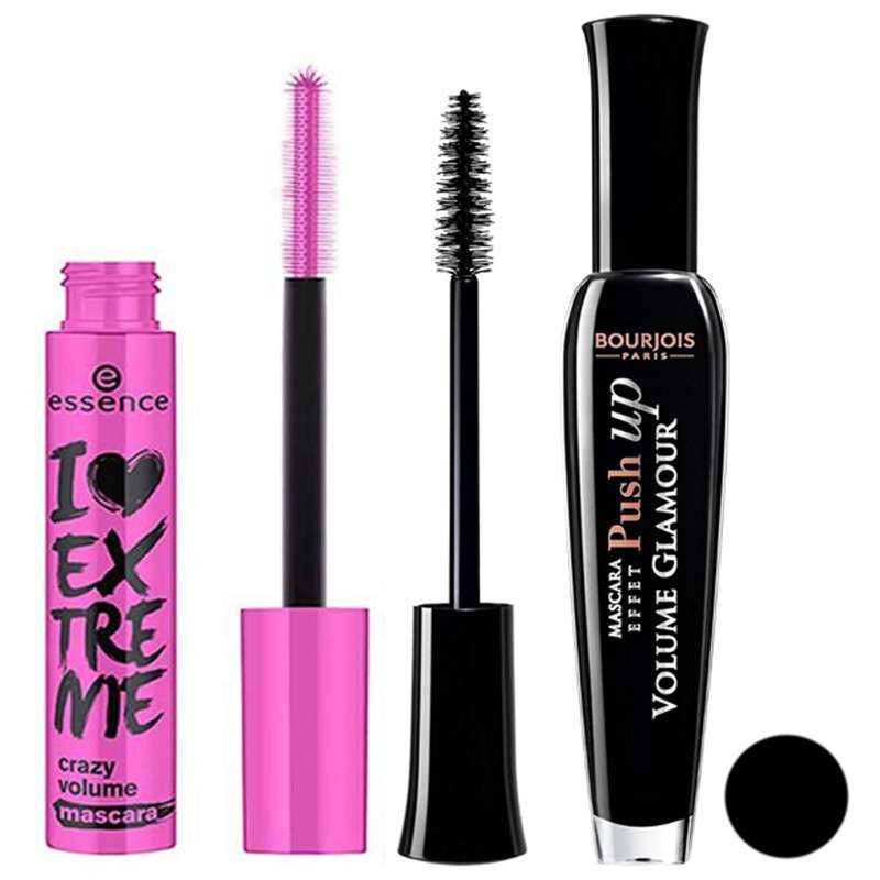 ریمل اسنس مدل I Love Extreme Crazy Volume به همراه ریمل بورژوآ مدل Push Up ریمل اسنس مدل I Love Extreme Crazy Volume به همراه ریمل بورژوآ مدل Push Up