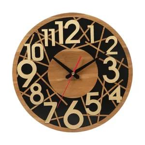 ساعت دیواری معرق کاری هُم آدیس مدل KITA کد CK 602-CM