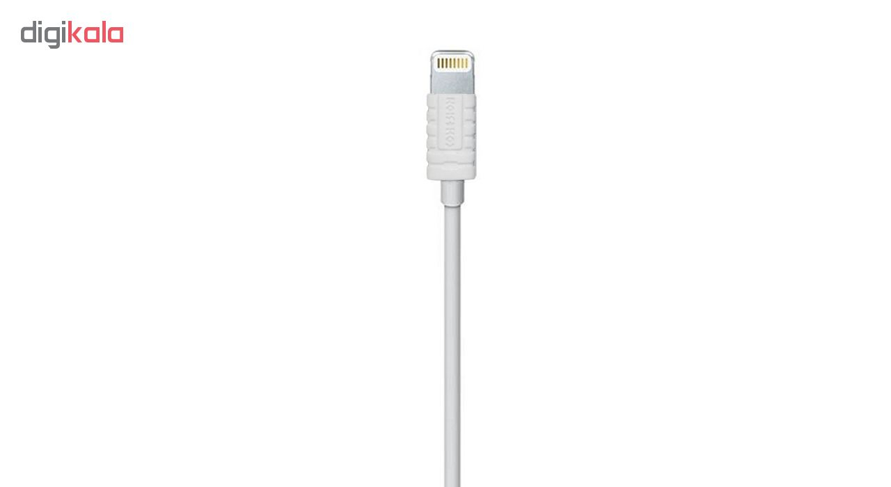 کابل تبدیل USB به لایتنینگ کوهیژن مدل HL078 طول 2 متر