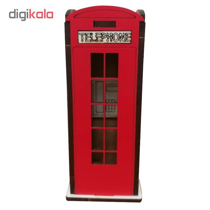 ماکت دکوری طرح کیوسک تلفن مدل SA-01