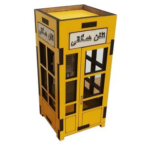 ماکت دکوری طرح کیوسک تلفن مدل SI-02