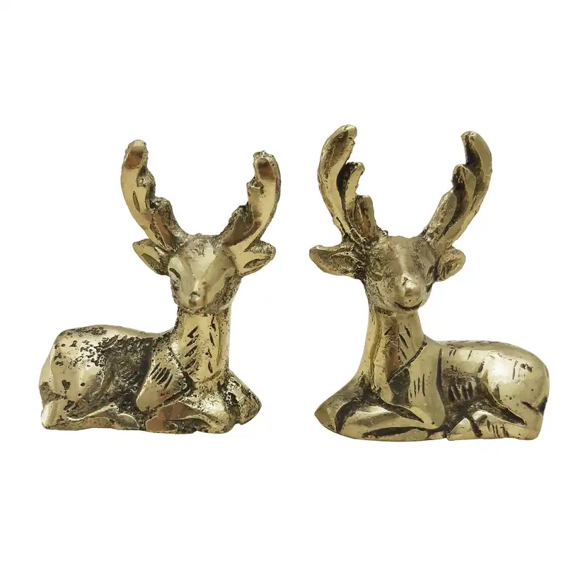 مجسمه طرح گوزن کد 03 مجموعه 2 عددی