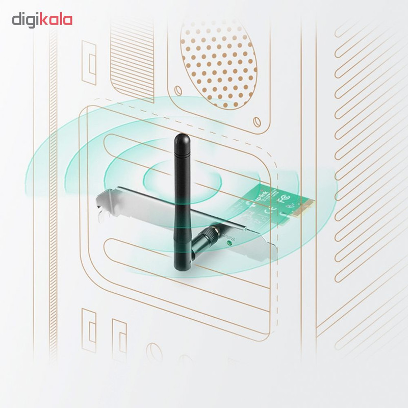 کارت شبکه PCI Express تی پی-لینک مدل TL-WN781ND V3 2