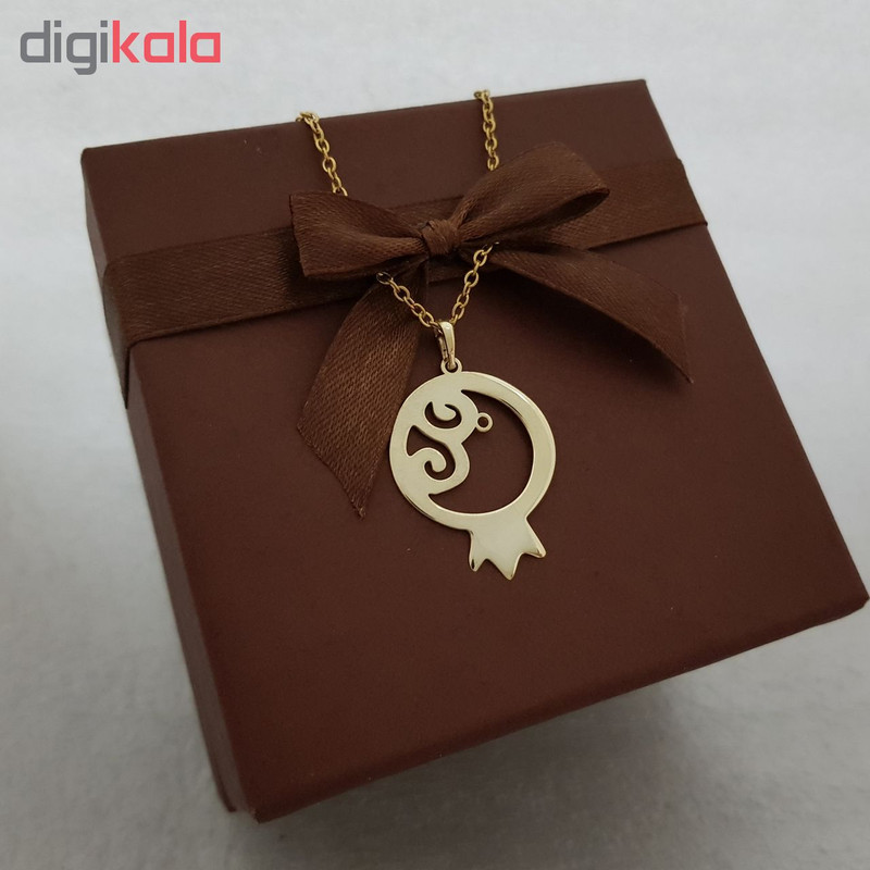 گردنبند نقره زنانه ترمه 1 طرح انار کد e62 گردنبند نقره زنانه ترمه 1 طرح انار کد e62