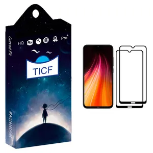 TICF +HD Screen Protector For Xiaomi Redmi Note 8 Pack Of 2
