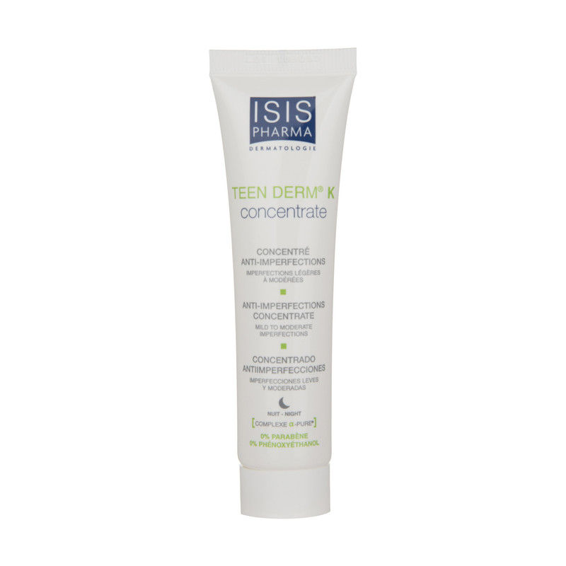 کنسانتره ضد جوش آیسیس فارما مدل Teen Derm وزن 30 میلی لیتر کنسانتره ضد جوش آیسیس فارما مدل Teen Derm وزن 30 میلی لیتر