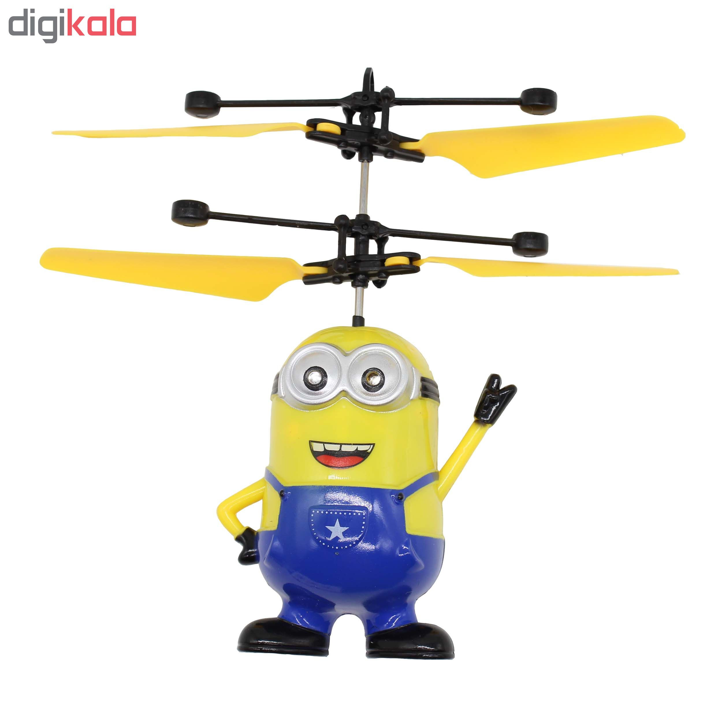 هلی کوپتر شارژی طرح مینیون مدل K1-803
