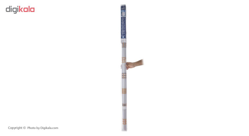 پرده حمام کلین ولک کد 3321351747 سایز 128 × 240 سانتی‌ متر