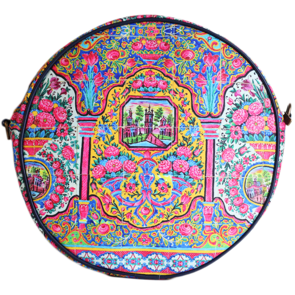 کوله پشتی زنانه طرح اسلیمی کد 01