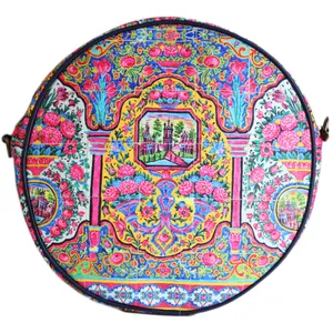 کوله پشتی زنانه طرح اسلیمی کد 01