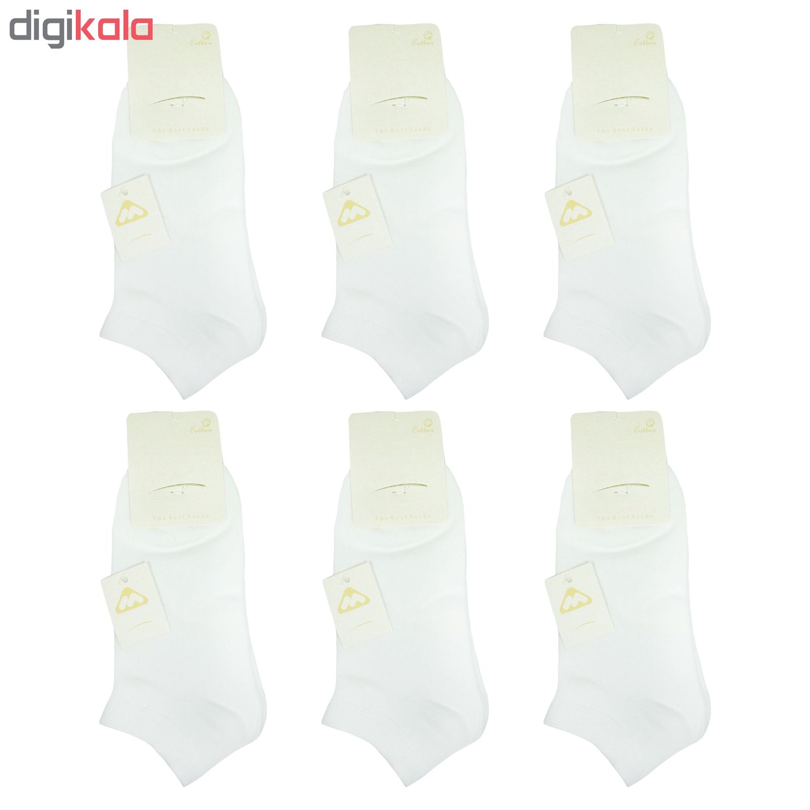 جوراب زنانه کد RG-ML 557 بسته 6 عددی -  - 2