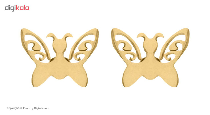 گوشواره زنانه مدل پروانه کد 01