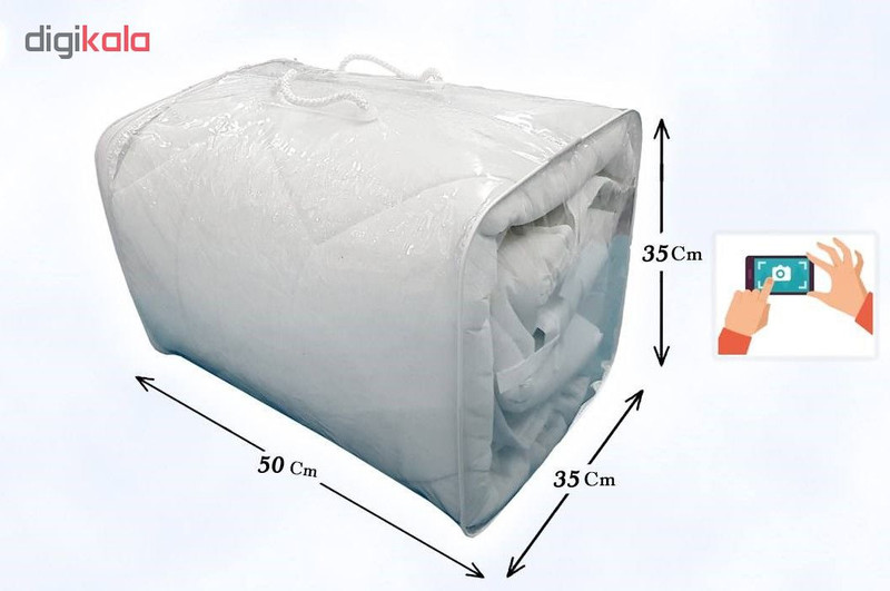 لحاف کوکوجم مدل L 220 دو نفره سایز 200*220 سانتیمتر