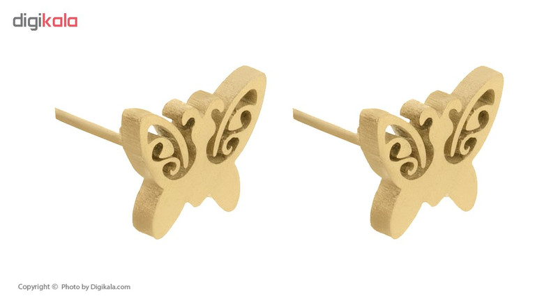 گوشواره زنانه مدل پروانه کد 01