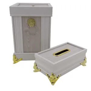 ست سطل و جای دستمال کاغذی کد S-075