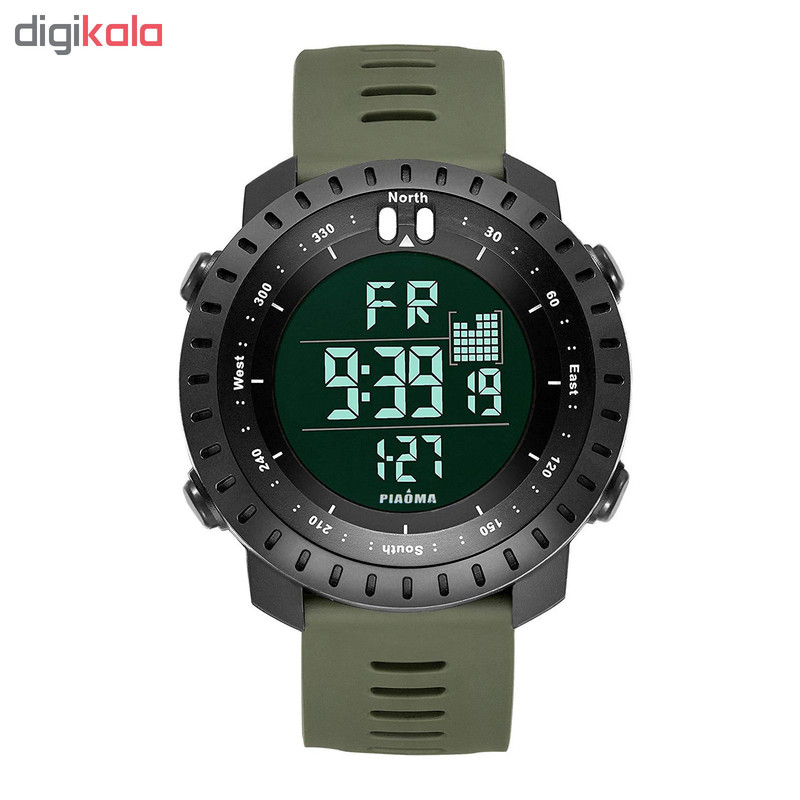 ساعت مچی دیجیتال مردانه پیائوما مدل DAV-G