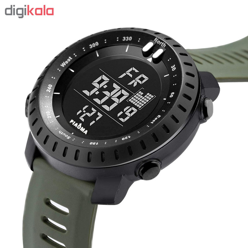 ساعت مچی دیجیتال مردانه پیائوما مدل DAV-G