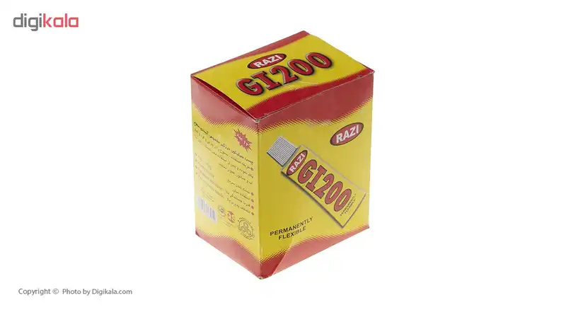 چسب رازی مدل GI200 حجم 30 میلی لیتر بسته 12 عددی