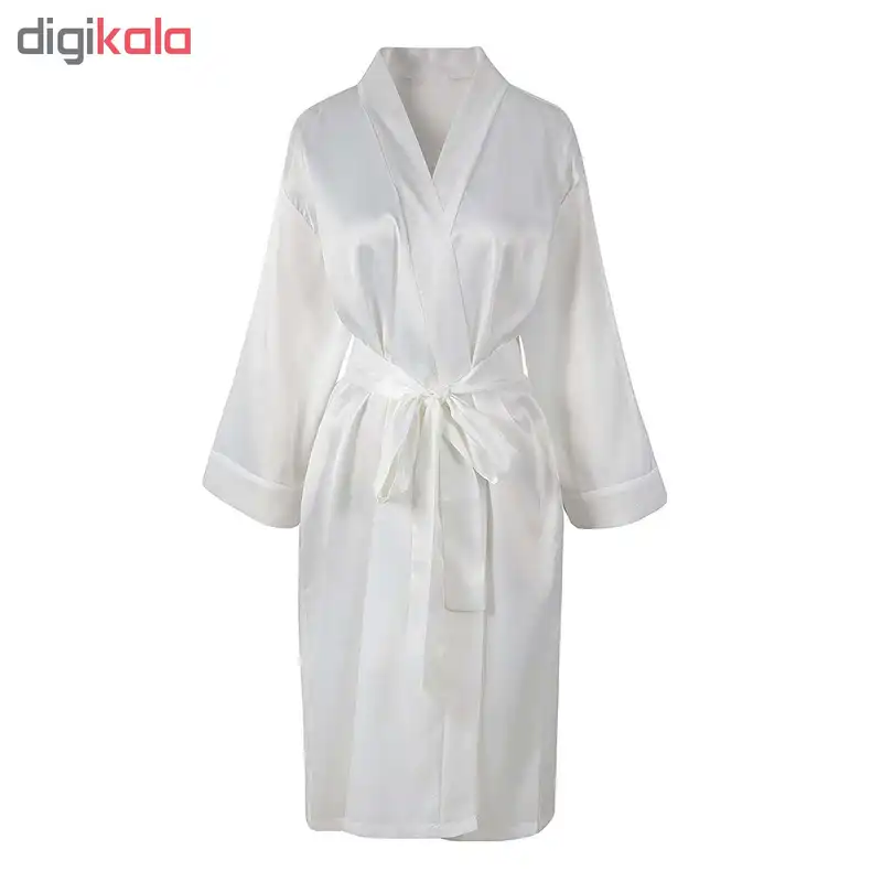 ربدوشامبر زنانه کد T-820 رنگ سفید