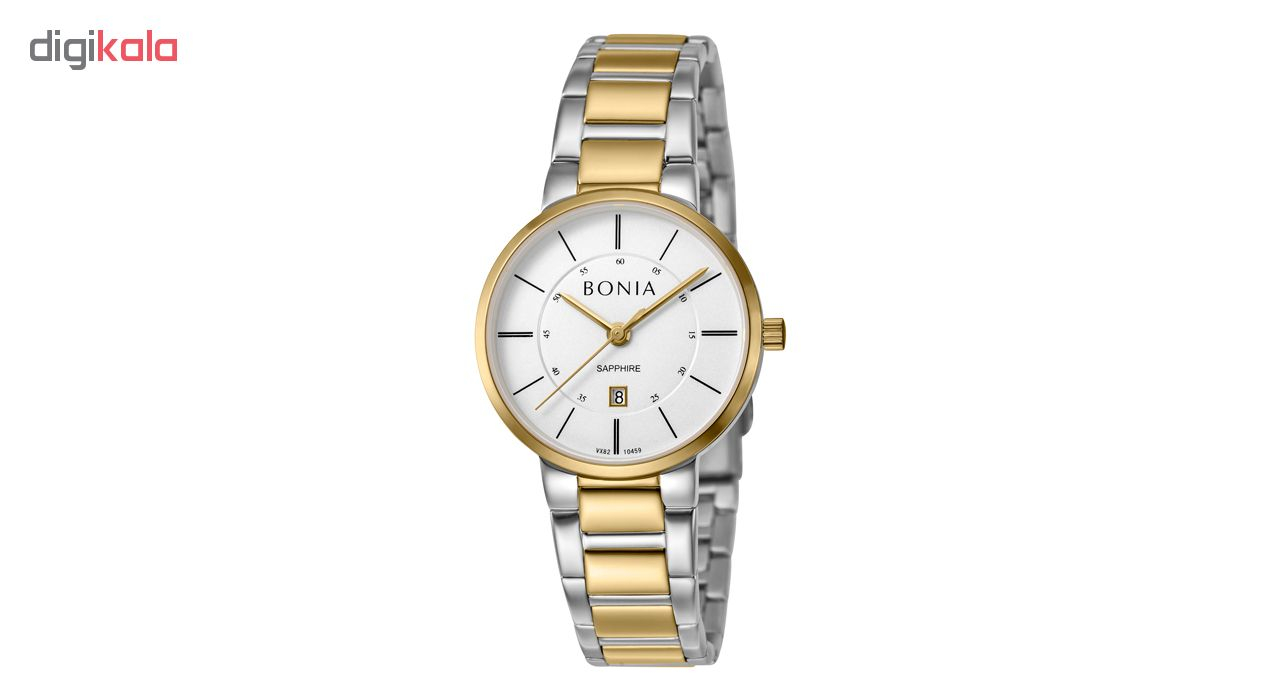 ساعت مچی عقربه ای زنانه بونیا کد BNB10459-2112