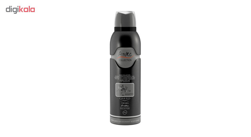 اسپری خوشبو کننده بدن مردانه آنیکا مدل CREED AVUNTES حجم 200 میلی لیتر