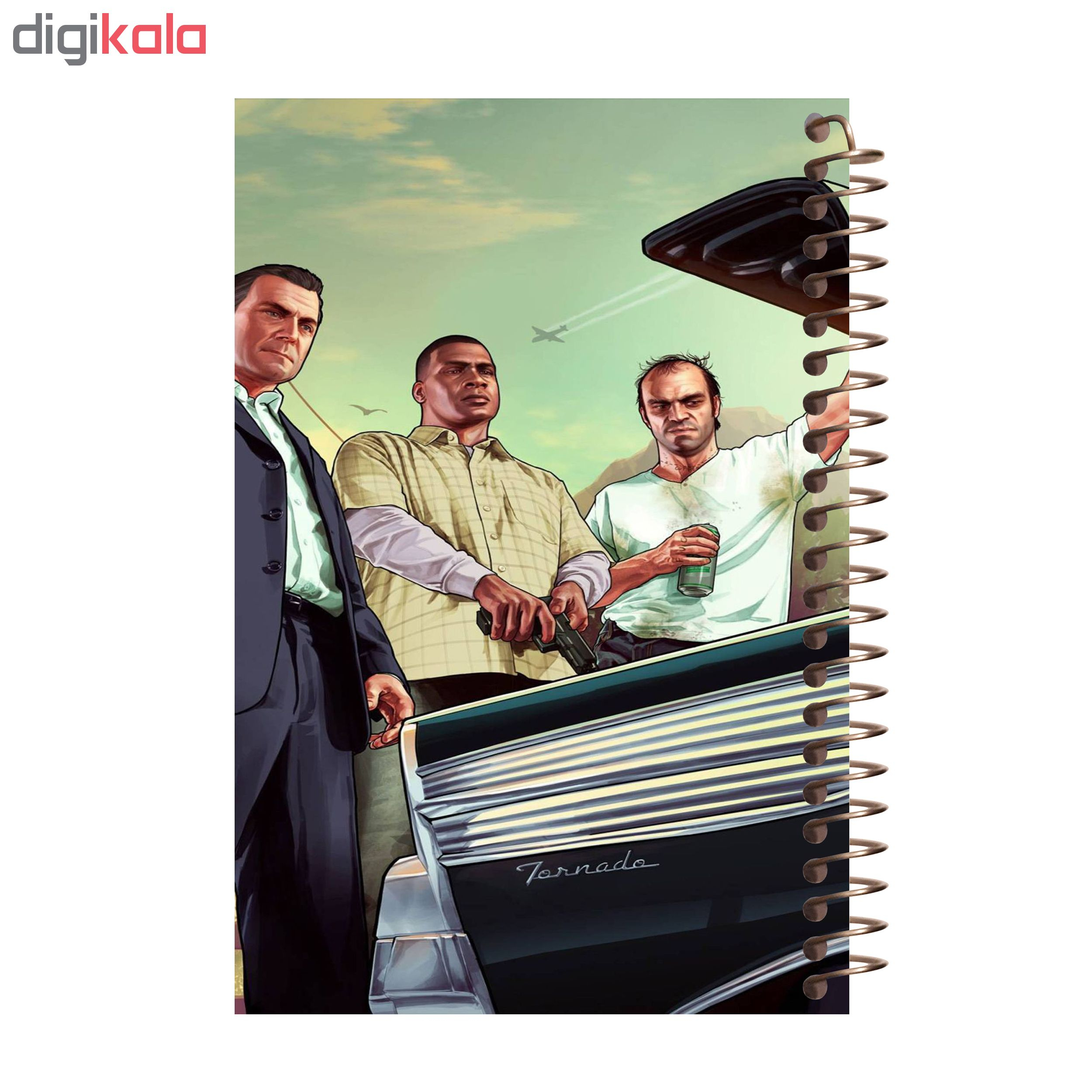 دفتر یادداشت آف تاب مدل GTA کد 01