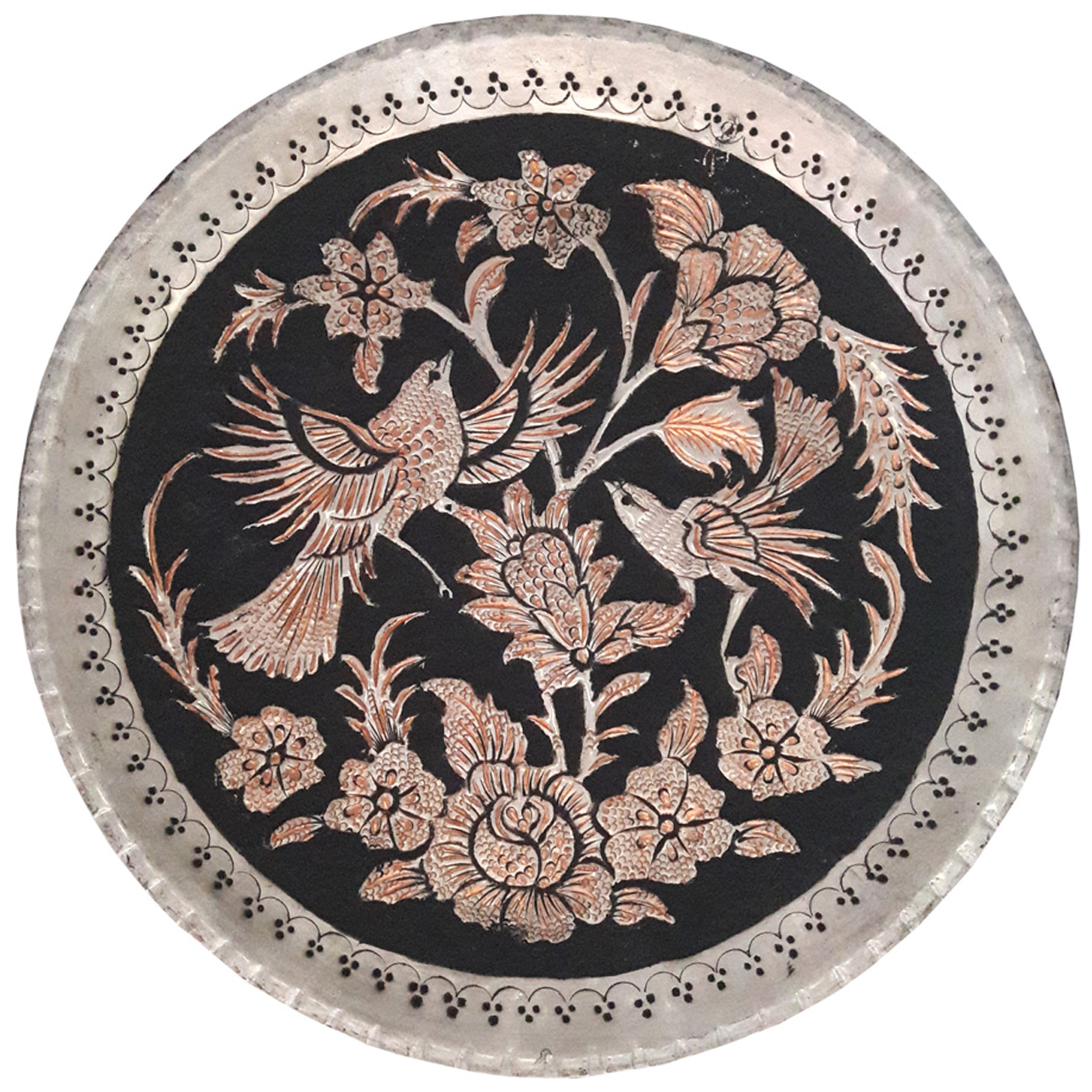 سینی قلم زنی کد GH44