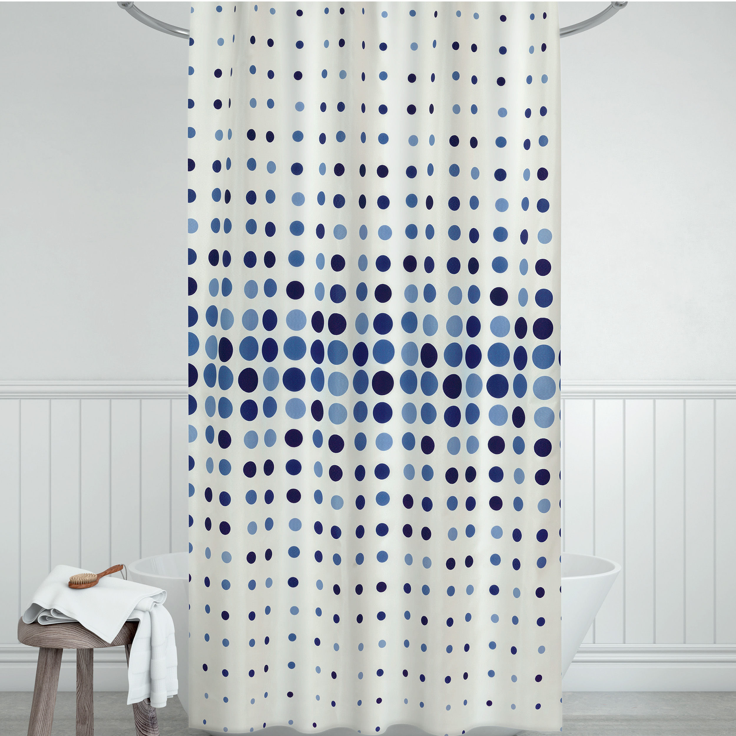 پرده حمام دلفین کد Ev-4961 v1 سایز 200×180 سانتی متر