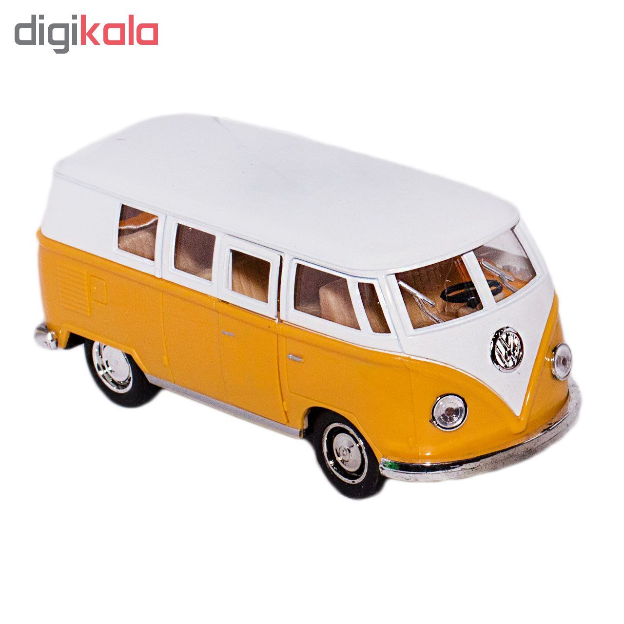 ماشین بازی کینزمارت مدل Volkswagen Classical Bus 1962