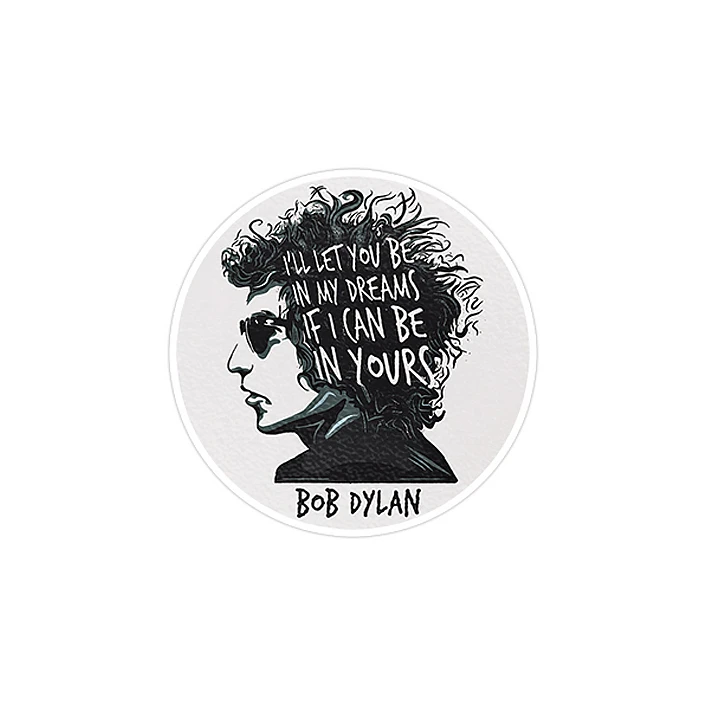 استیکر لپ تاپ ماسا دیزاین طرح Bob Dylan مدل STK502